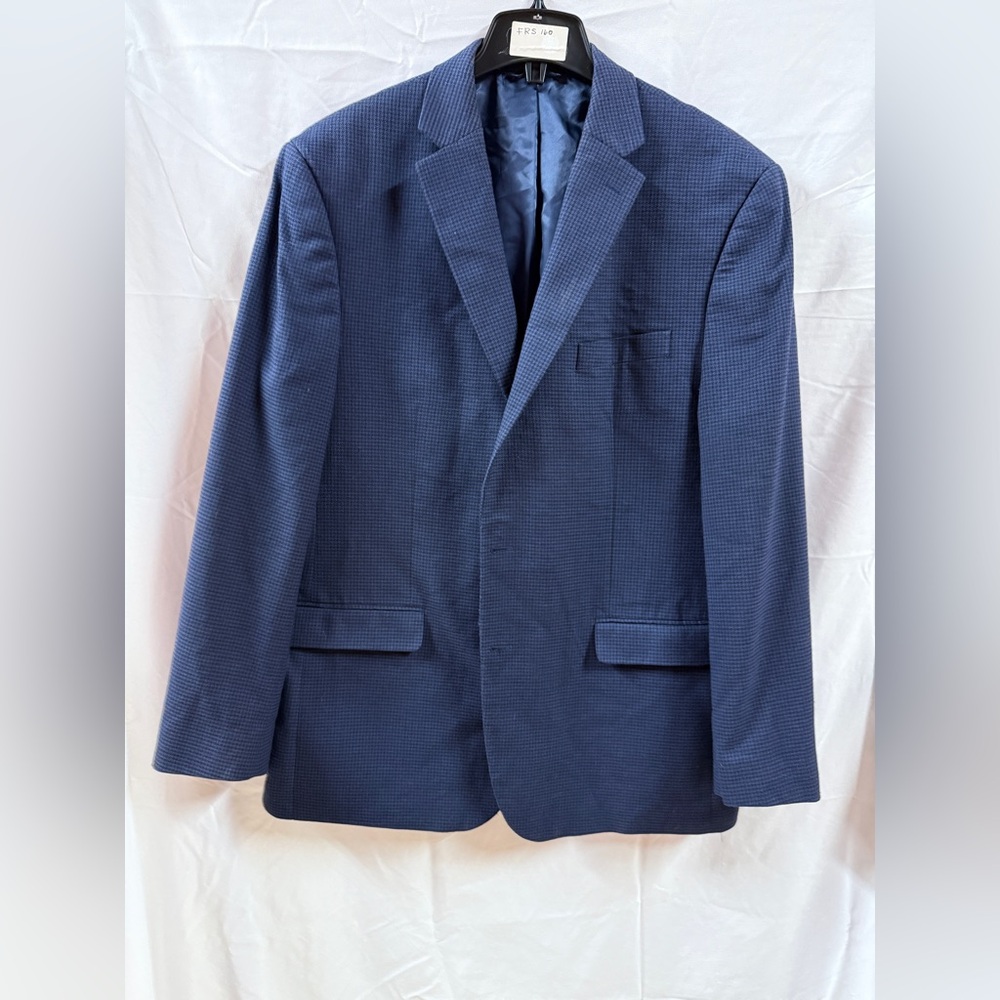 CHAPS Navy Blazer Sport Coat 46L